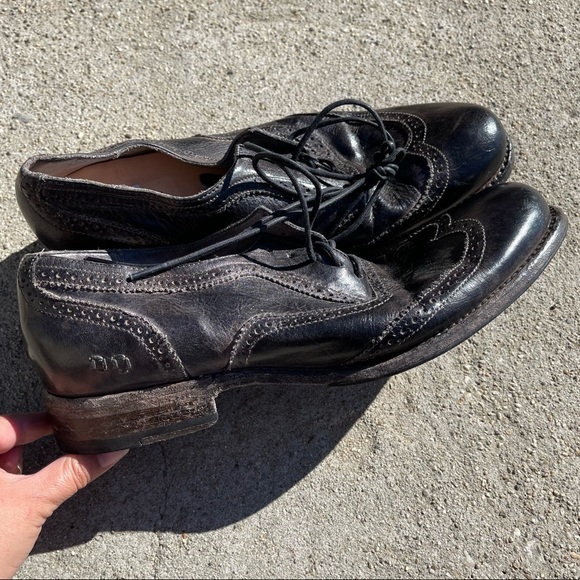 Bed Stu Cosrico II Wingtip Distressed Leather Oxford size 10.5 main image 4